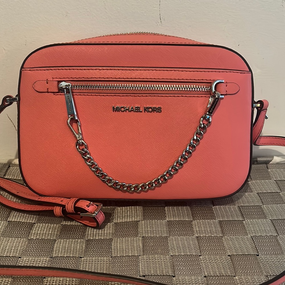 Michael Kors Coral Crossbody
